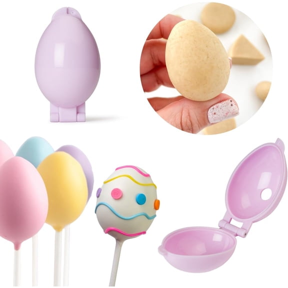 My Little Cake Pro Cake Mold since 2010. Egg Shaped. Injection Molded with Food Grade BPA Plastic. Hygienic and strong. Use for Cake s, Play Dough, Soap, and More.