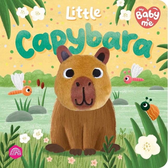 Little Capybara: A Finger Puppet Board Book, (Board Book)