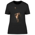 thumbnail image 1 of Little Cat Plays With A Mouse T-Shirt Women -Image by Shutterstock, Female Medium, 1 of 2