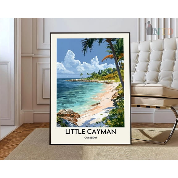 Little Cayman Caribbean Island Poster Unframed Paper Print