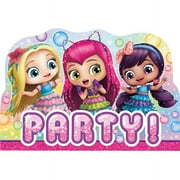 Little Charmers Post Card Invitations, Printed Invitations, 8 Pack