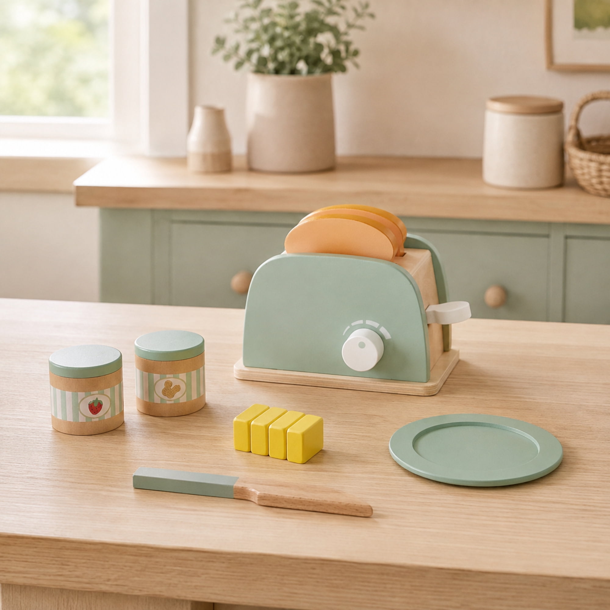 Toy Toasters for Kids Pretend Play