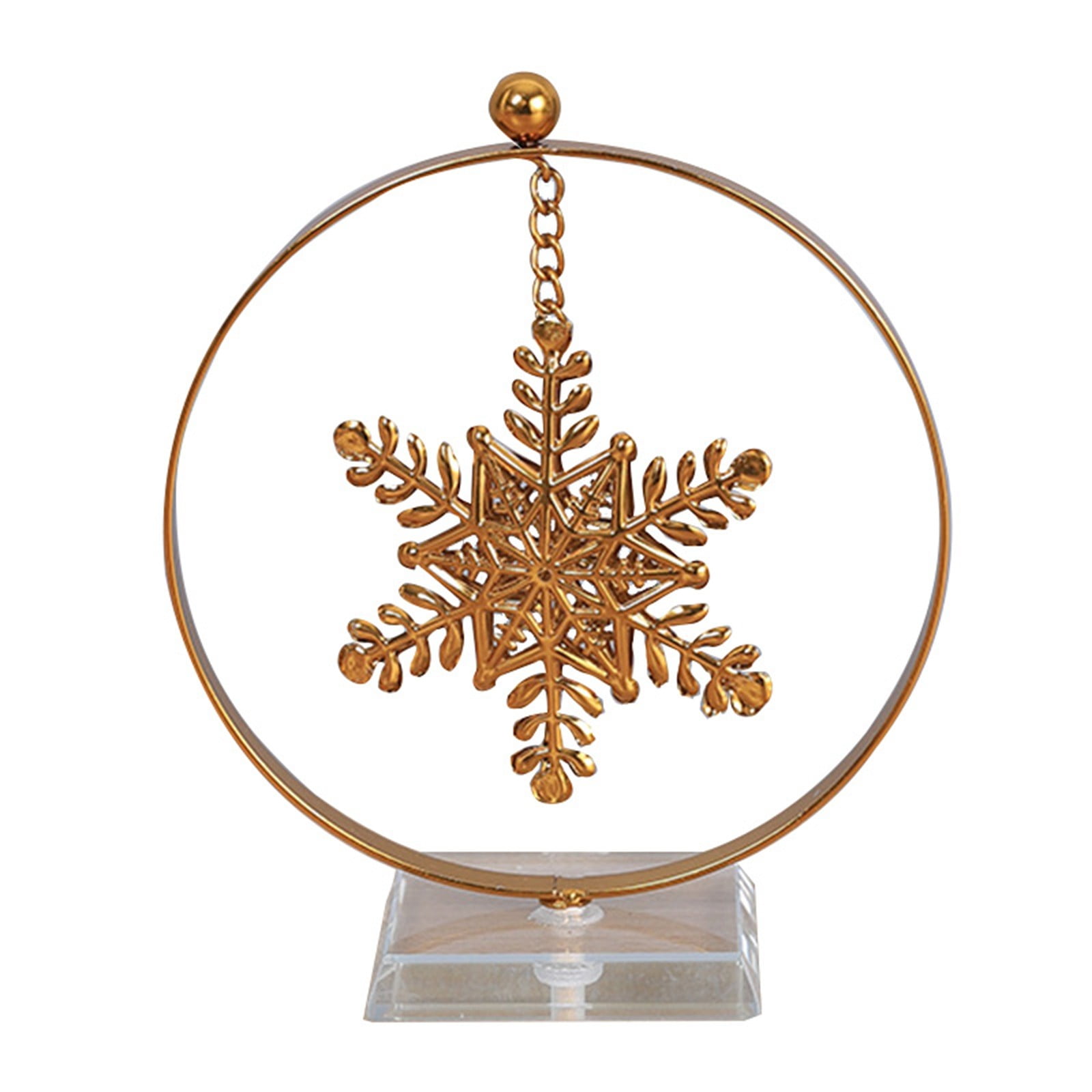 Little Christmas Ornament Outdoor Statues for Garden Plain Ornament