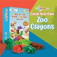 thumbnail image 1 of Little Chubby One LCO-CC-ZOO Create Your Own Zoo DIY Crayon Clay Set, Ages 6-10, 1 of 1