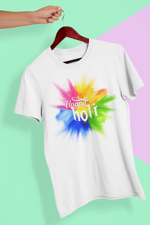 Little Color Splashes: 100% Polyester Holi Apparel for Kids' Vibrant Celebrations