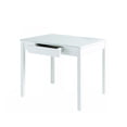 thumbnail image 1 of Little Colorado Classic Rectangular Wooden Toddler Table w/ Drawers, White, 1 of 3