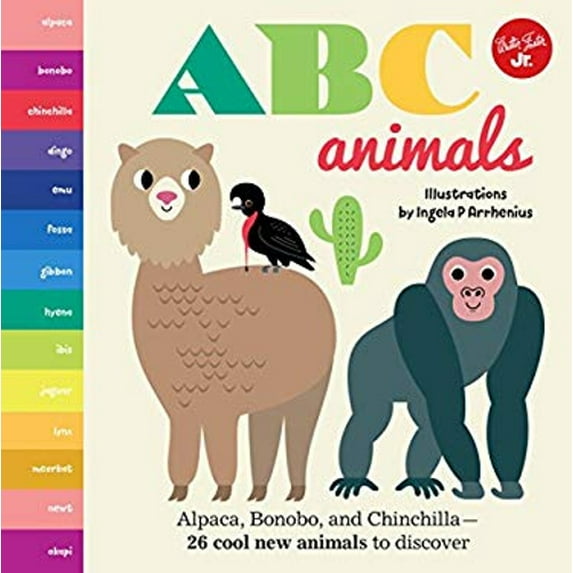 Pre-Owned ABC Animals Alpaca Bonobo and Chinchilla (Board Book)