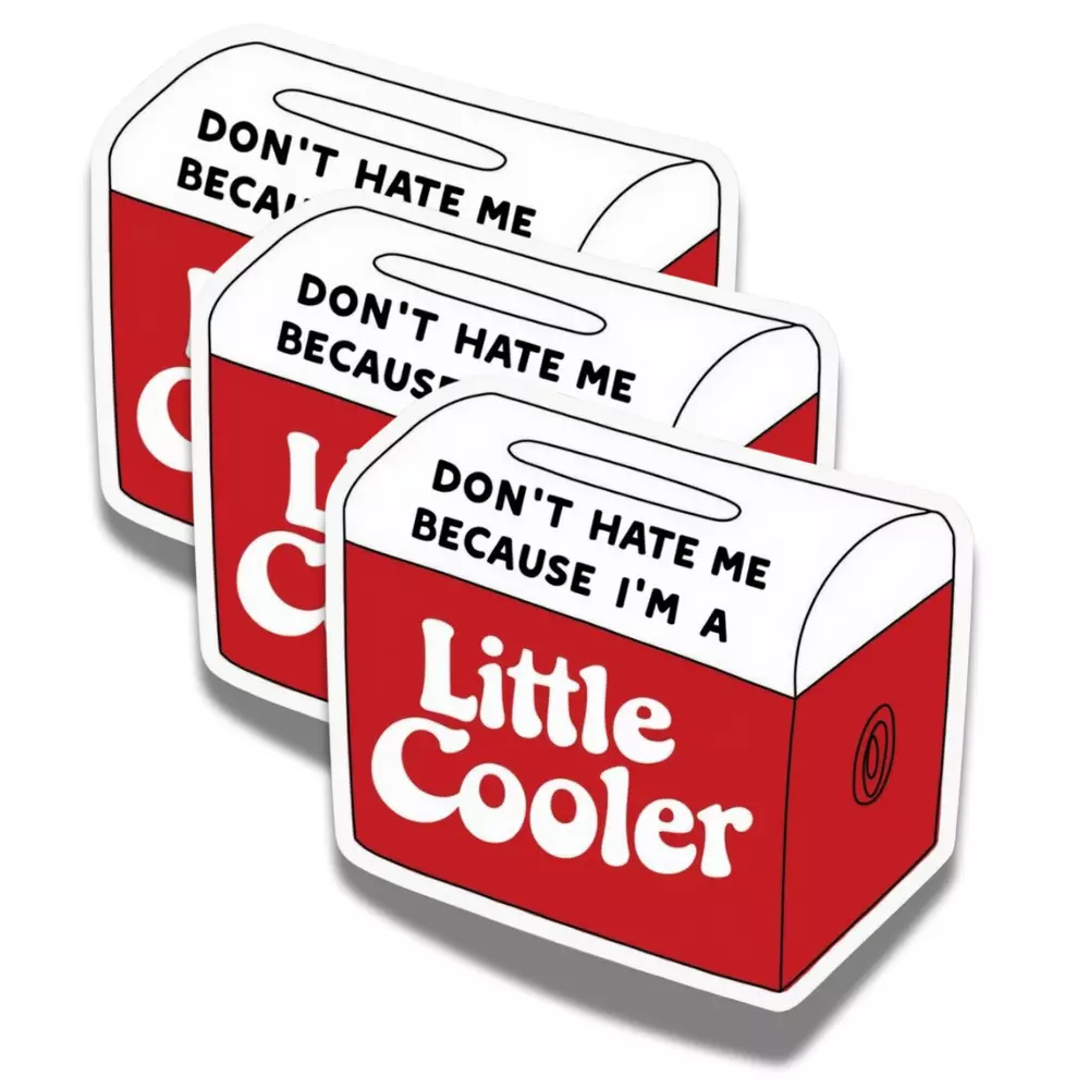 DOPASTICKER Little Cooler Laptop Water Bottle - Hot Trending Sticker ...