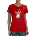 thumbnail image 1 of Little Corgi Let's Party T-Shirt Women -Image by Shutterstock, Female Medium, 1 of 4