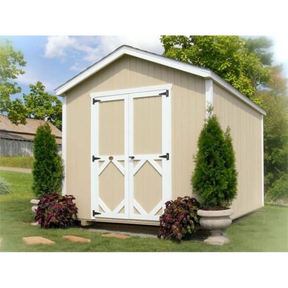 Little Cottage 10x18 CWGS-WPNK Classic Gable DIY Kit, 10 x 18 ft.