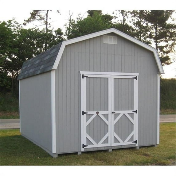 Little Cottage 10x20 CWGB-6-WPC Classic Gambrel Barn 6 ft. Precut Kit, 10 x 20 ft.