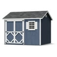 thumbnail image 1 of Little Cottage Co. 10x10 Classic Workshop Shed with Operable Windows and Floor, Outdoor Wood Storage Do-It-Yourself Precut Kit, 1 of 10