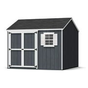 Little Cottage Co. 10x10 Value Workshop Shed with Operable Windows, Outdoor Wood Storage Do-It-Yourself Precut Kit