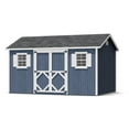 thumbnail image 1 of Little Cottage Co. 10x14 Classic Workshop Shed with Operable Windows and Floor, Outdoor Wood Storage Do-It-Yourself Precut Kit, 1 of 10