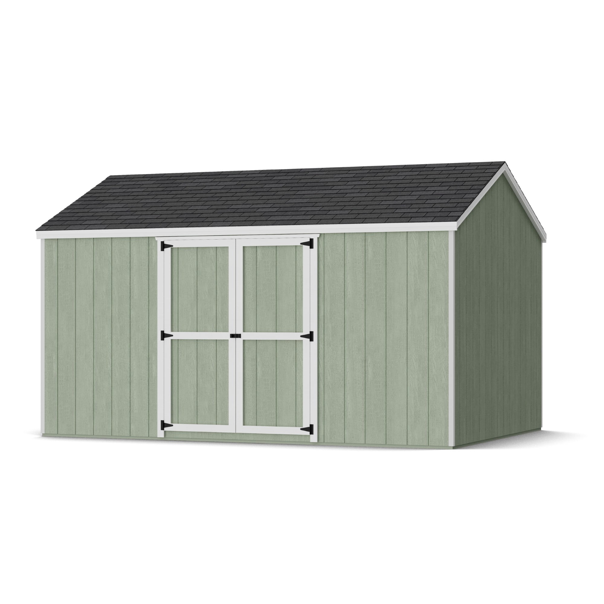 Little Cottage Co. 10x14 Value Gable Shed with Side Entry and Floor