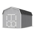 thumbnail image 1 of Little Cottage Co. 10x18 Classic Gambrel Barn with 6 ft. Sidewalls, Outdoor Wood Storage Shed Do-It-Yourself Precut Kit, 1 of 13