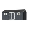 thumbnail image 1 of Little Cottage Co. 10x20 Value Workshop Shed with Operable Windows, Outdoor Wood Storage Do-It-Yourself Precut Kit, 1 of 13