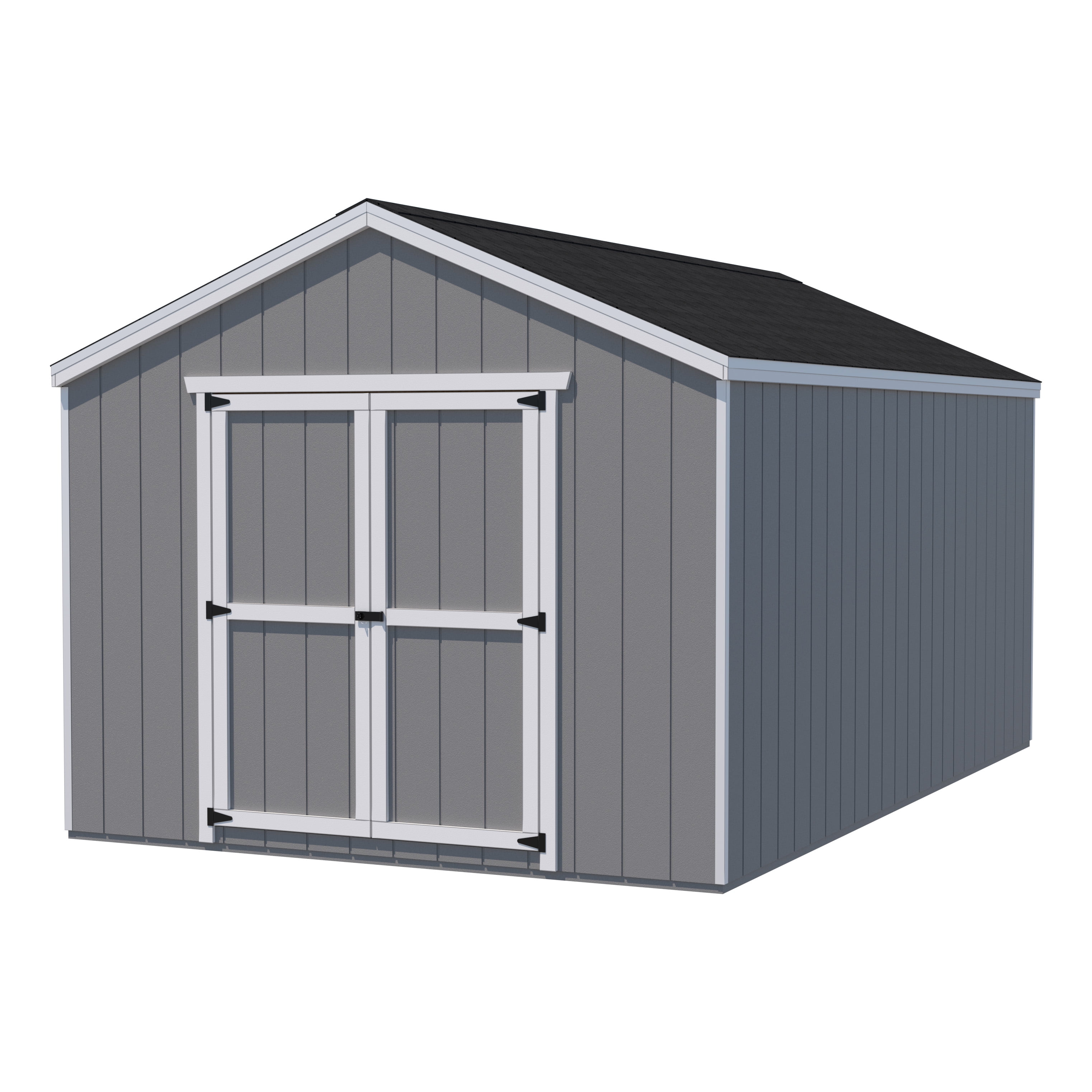 Little Cottage Co. 12 ft. x 24 ft. Value Gable Wood Storage Shed Precut