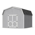 thumbnail image 1 of Little Cottage Co. 12x12 Classic Gambrel Barn with 6 ft. Sidewalls, Outdoor Wood Storage Shed Do-It-Yourself Precut Kit, 1 of 13