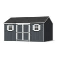thumbnail image 1 of Little Cottage Co. 12x16 Value Workshop Shed with Operable Windows, Outdoor Wood Storage Do-It-Yourself Precut Kit, 1 of 13