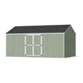 thumbnail image 1 of Little Cottage Co. 12x18 Value Gable Shed with Side Entry, Outdoor Wood Storage Do-It-Yourself Kit, 1 of 12
