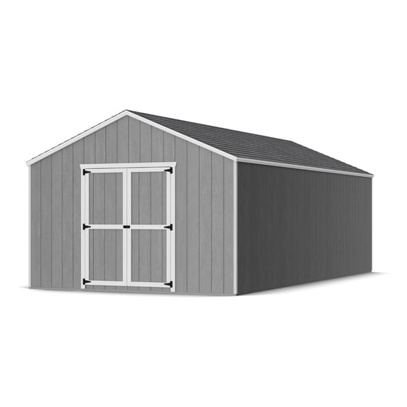 Little Cottage Co. 12x24 Value Gable Shed, Outdoor Wood Storage Do-It-Yourself Precut Kit