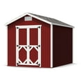 thumbnail image 1 of Little Cottage Co. 8x10 Classic Gable Shed, Outdoor Wood Storage Shed Do-It-Yourself Precut Kit, 1 of 13