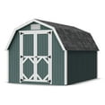 thumbnail image 1 of Little Cottage Co. 8x12 Classic Gambrel Barn with 4 ft. Sidewalls, Outdoor Wood Storage Shed Do-It-Yourself Precut Kit, 1 of 13
