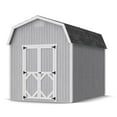 thumbnail image 1 of Little Cottage Co. 8x12 Classic Gambrel Barn with 6 ft. Sidewalls, Outdoor Wood Storage Shed Do-It-Yourself Precut Kit, 1 of 13