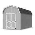 thumbnail image 1 of Little Cottage Co. 8x16 Classic Gambrel Barn with 6 ft. Sidewalls, Outdoor Wood Storage Shed Do-It-Yourself Precut Kit, 1 of 13