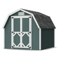 thumbnail image 1 of Little Cottage Co. 8x8 Classic Gambrel Barn with 4 ft. Sidewalls and Floor, Outdoor Wood Storage Shed Do-It-Yourself Precut Kit, 1 of 14