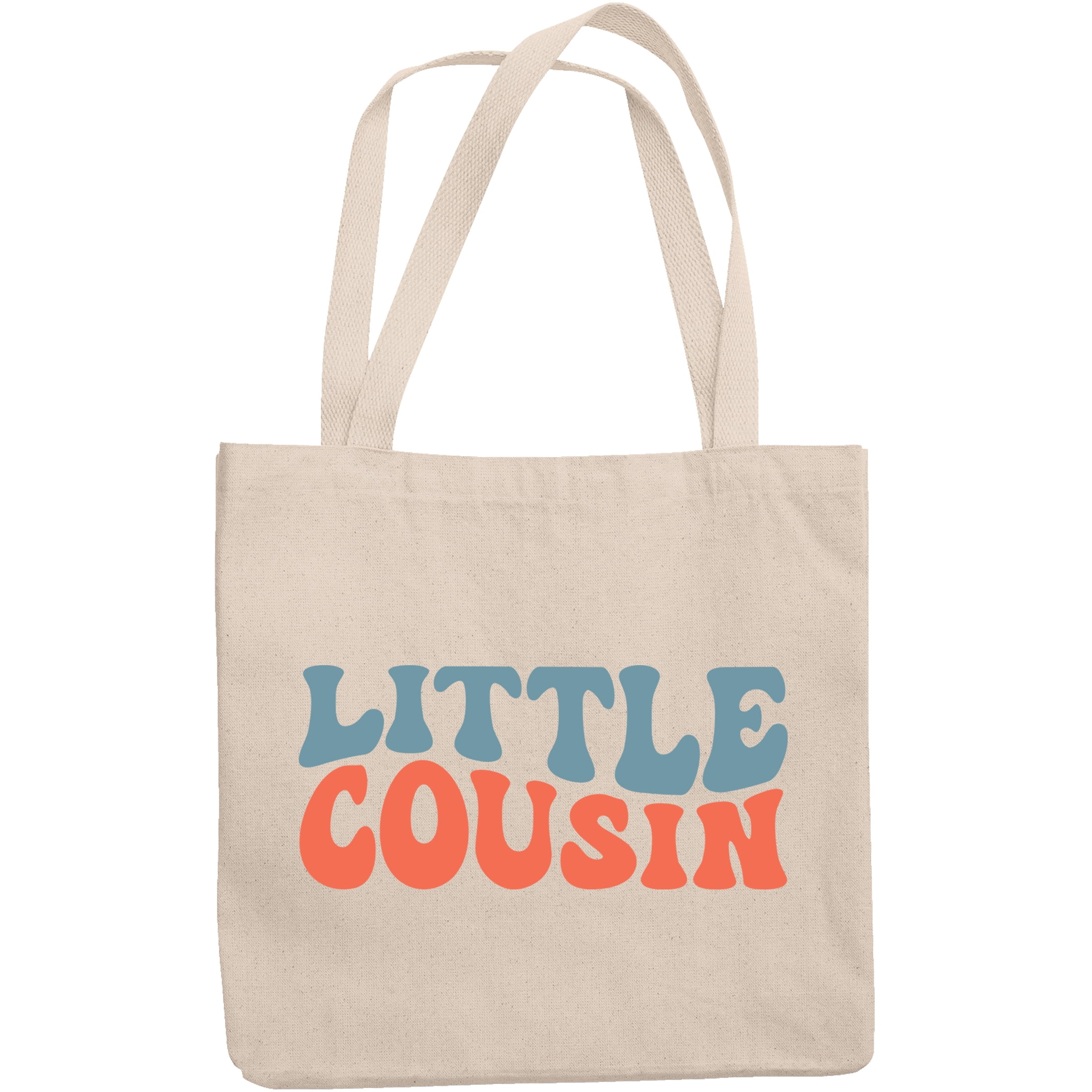 Little Cousin, Younger Cousins Themed, Groovy Retro Wavy Text Merch ...