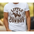 thumbnail image 1 of Little Cowboy Shirt, Sublimation Shirt, Boys Shirt, Horse Shirt, Western Shirt, Kids Shirt, Vintage Shirt, 1 of 5