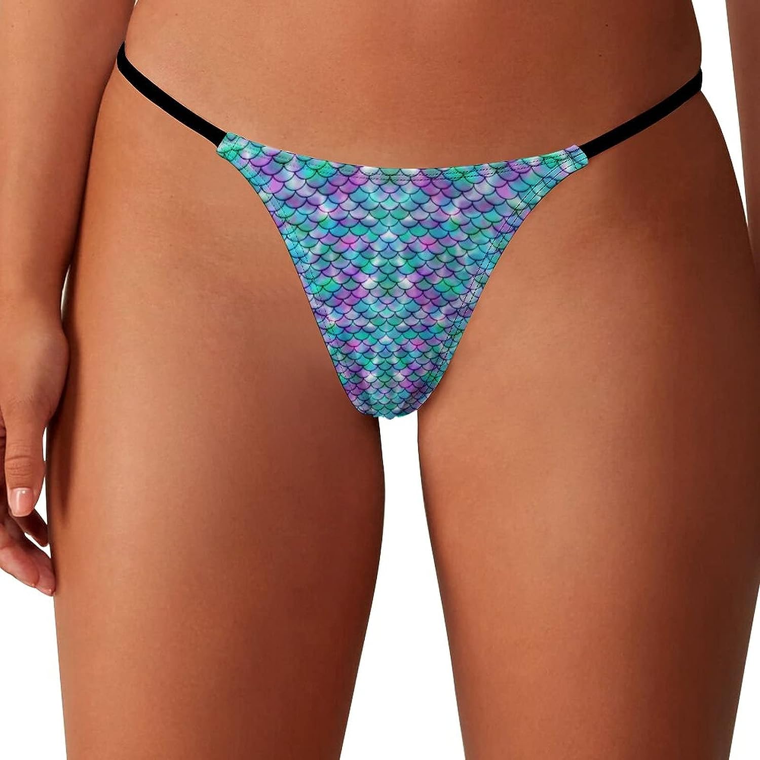 Little Cute Mermaids PatternWomen's Bikini Panty Sexy Thong G String T