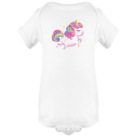 Little Cute Unicorn  Bodysuit Infant -Image by Shutterstock,  6 Months