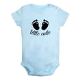 thumbnail image 1 of Little Cutie Funny Rompers For Babies, Newborn Baby Unisex Bodysuits, Infant Jumpsuits, Toddler 0-24 Months Kids One-Piece Oufits (Blue, 6-12 Months), 1 of 4