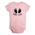 thumbnail image 1 of Little Cutie Funny Rompers For Babies, Newborn Baby Unisex Bodysuits, Infant Jumpsuits, Toddler 0-24 Months Kids One-Piece Oufits (Pink, 6-12 Months), 1 of 4