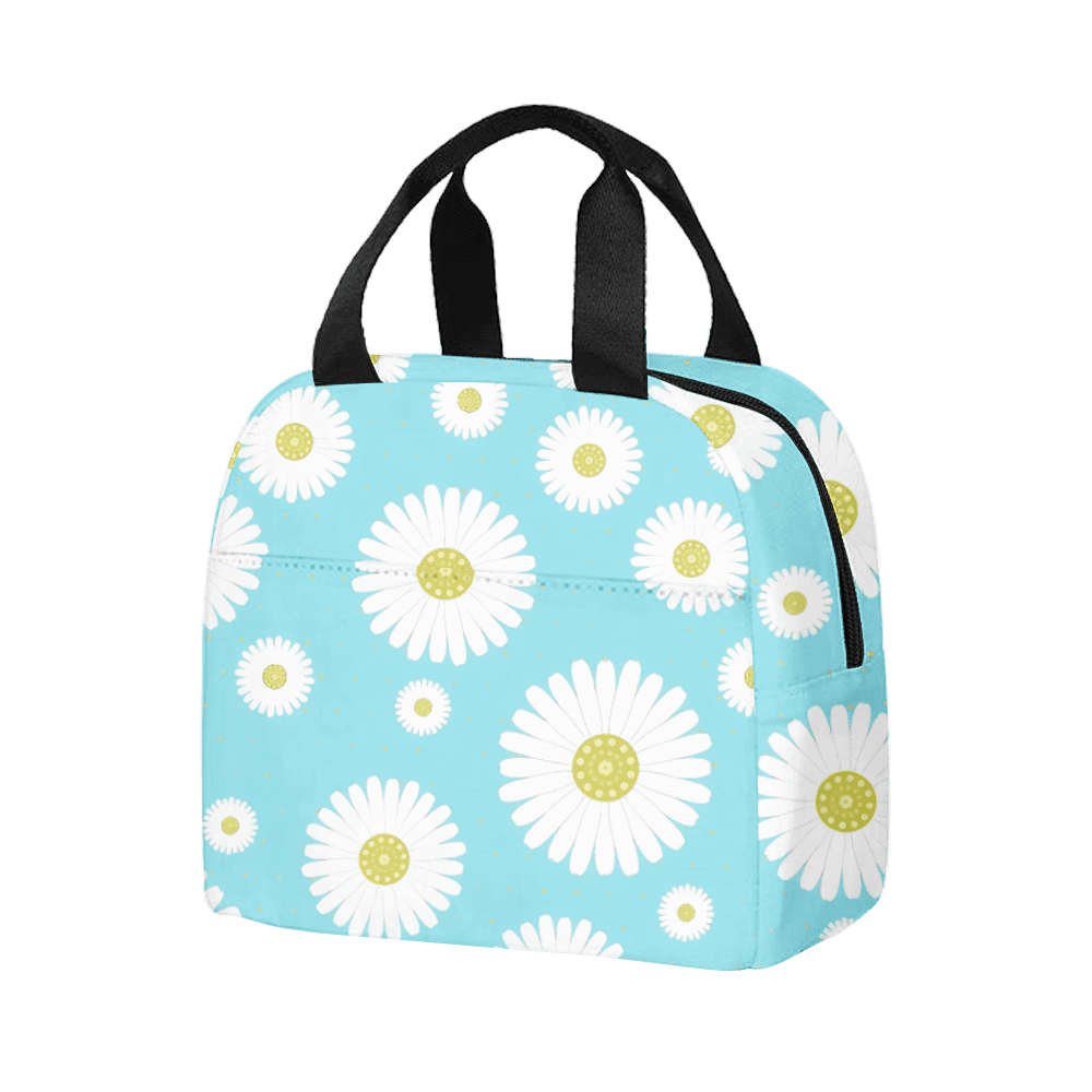 Little Daisy Insulated Lunch Bags Reusable Lunch Box Cooler Tote Bag ...