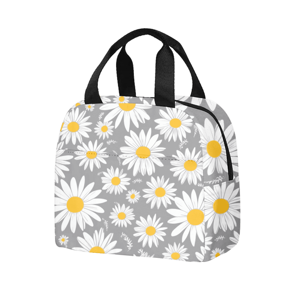 Little Daisy Portable Insulated Lunch Bag for School Offic Thermal