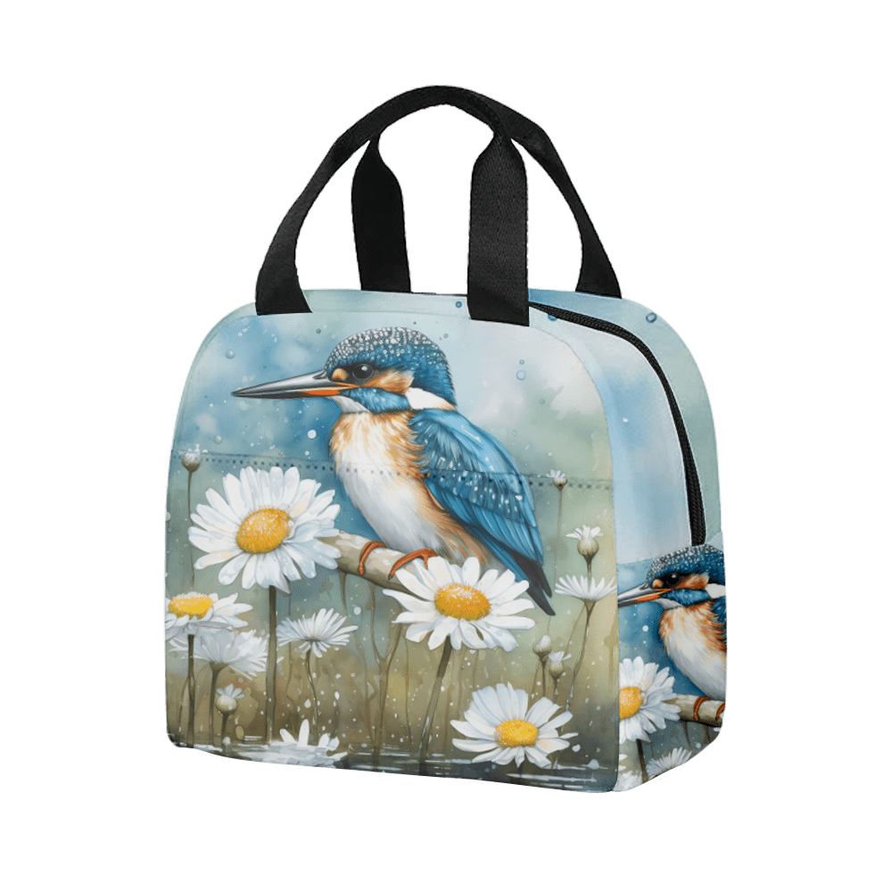 Little Daisy Portable Insulated Lunch Bag for School Offic Thermal Lunch Box Women Children Food