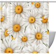 thumbnail image 1 of Little Daisy Waterproof Printed Bathroom Curtain Set with Hooks - Shower Curtain Sets for Bathroom Decoration, 1 of 6