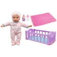 thumbnail image 1 of Little Darlings: Crib Time Fun - 12" Doll Playset, New Adventures, Children's Pretend Play, Ages 2+, 1 of 7