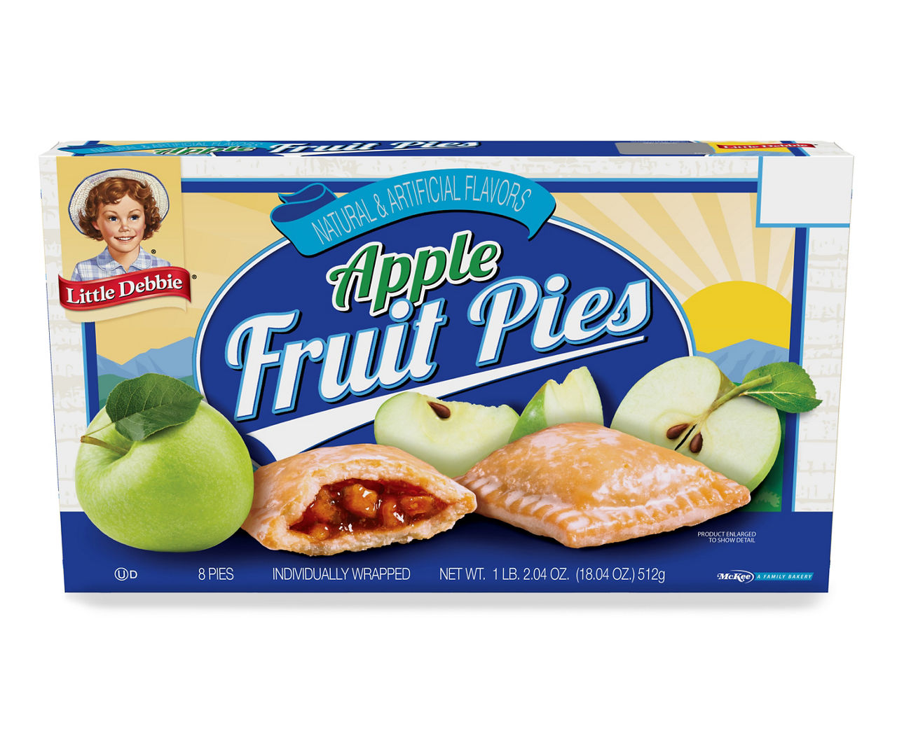 Little Debbie Apple Fruit Pies, 8Count
