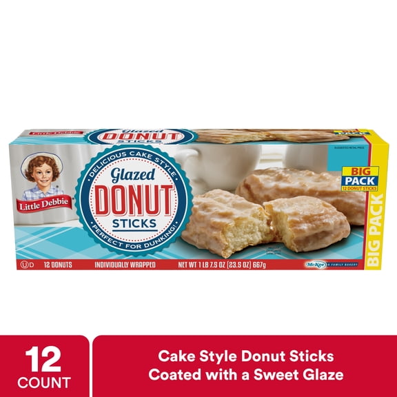 Snack Cakes, Little Debbie Big Pack Donut Sticks
