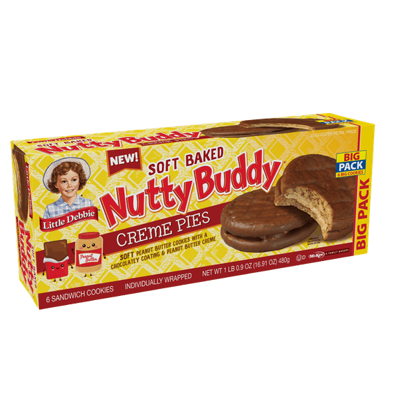 Little Debbie Big Pack Nutty Buddy Creme Pies