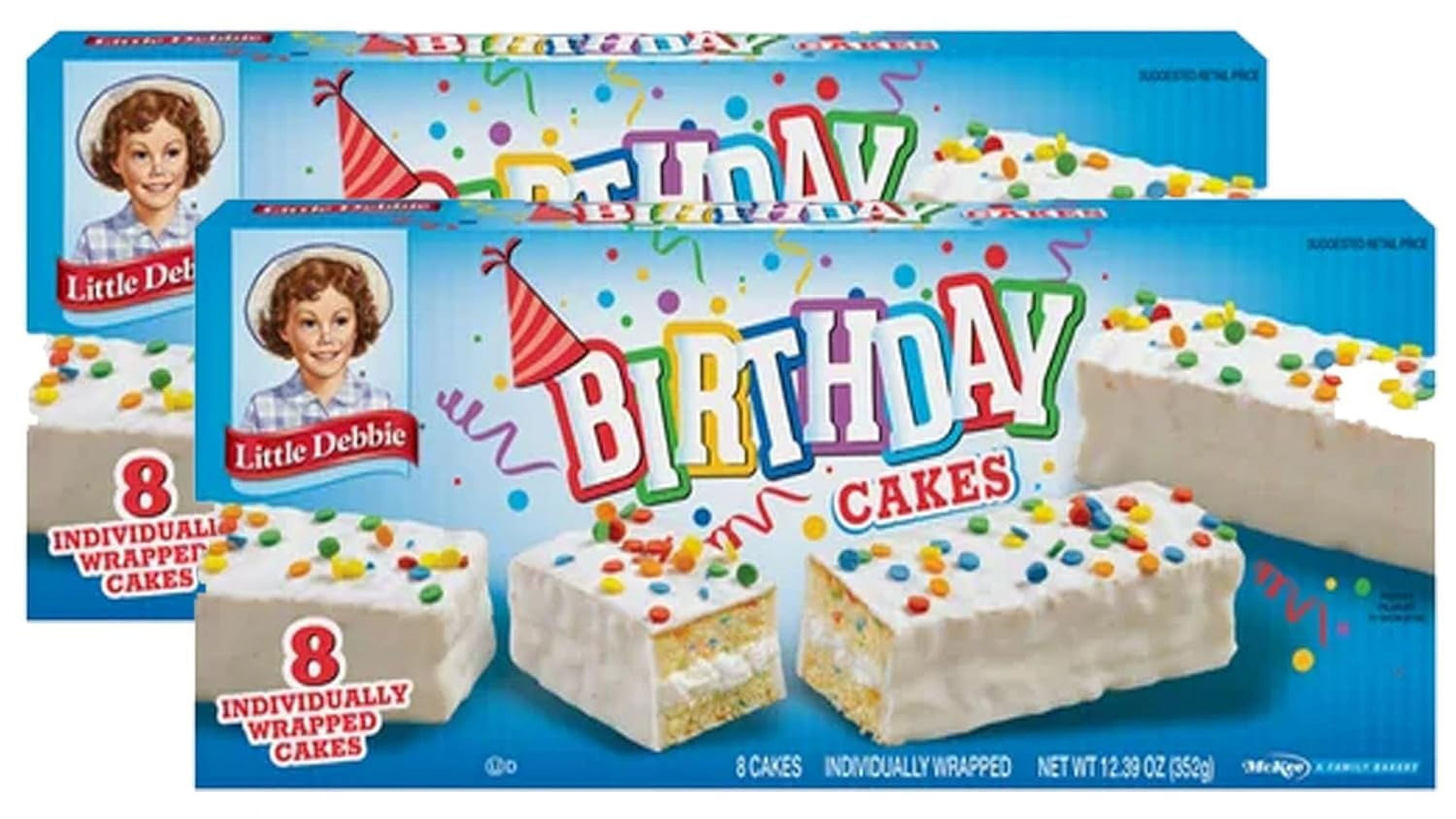 Little Debbie (Birthday Cake, 2 Boxes)