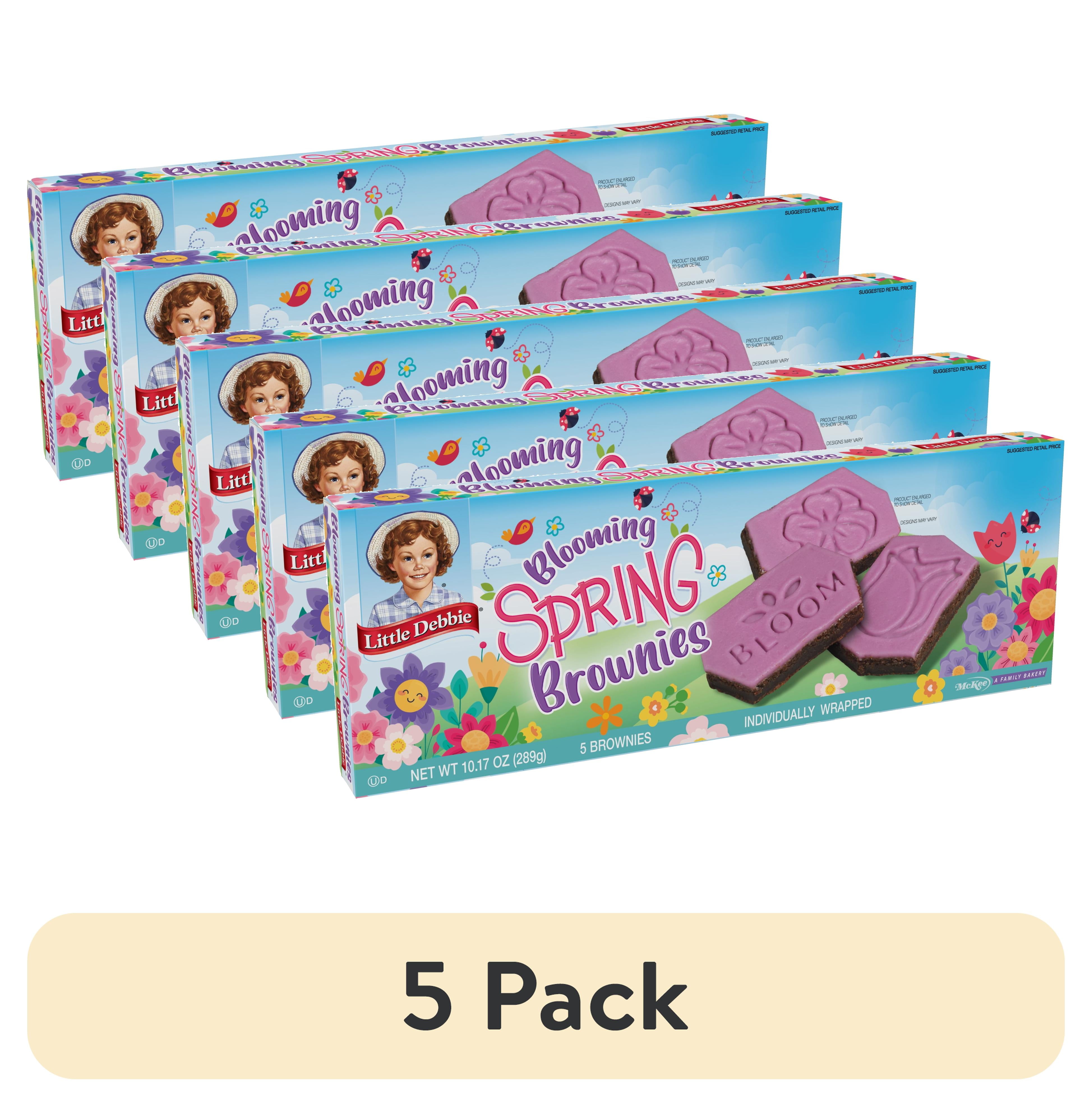 (5 pack) Little Debbie Blooming Spring Brownies