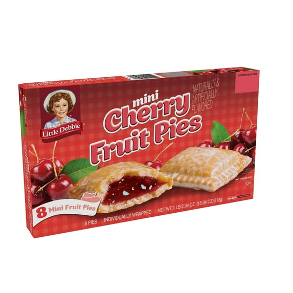 Little Debbie Cherry Fruit Pies, 18.04 oz (8 Count)