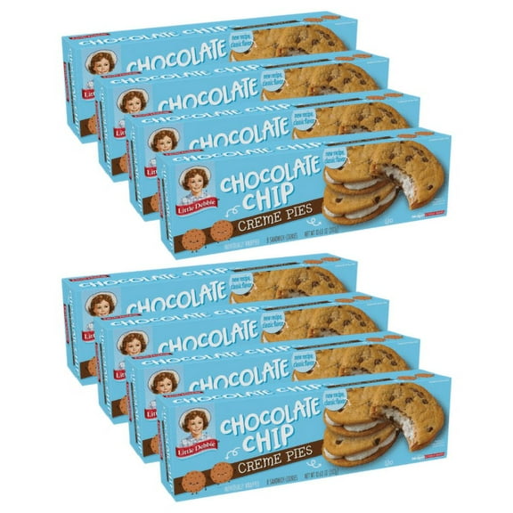 Little Debbie Chocolate Chip Crme Pies 10.63 oz (8 boxes)