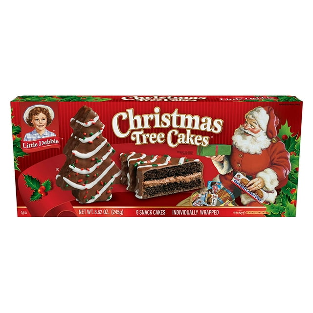 Little Debbie Chocolate Christmas Tree Cakes